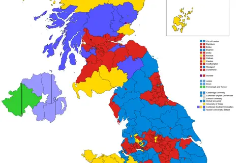 Map: 1929 Uk General Election Map