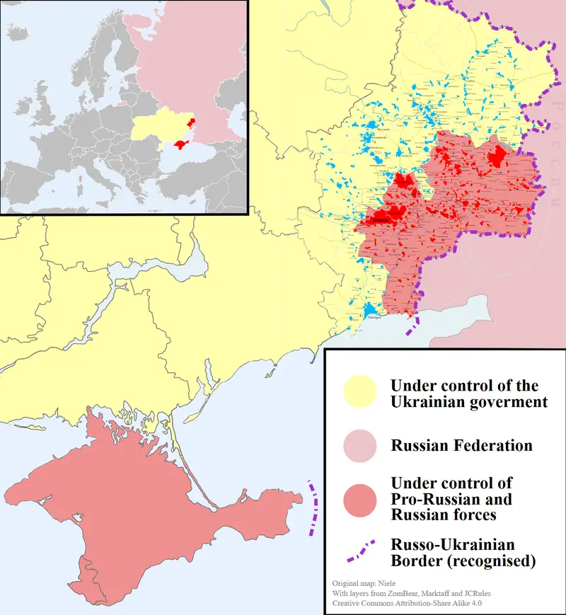 Map: 2014 Russoukrainianconflict Map