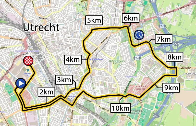 Map: 2015 Tour de France Stage 1 Map