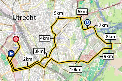 Map: 2015 Tour de France Stage 1 Map