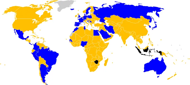 Map: 2018 FIFA World Cup Qualification Map