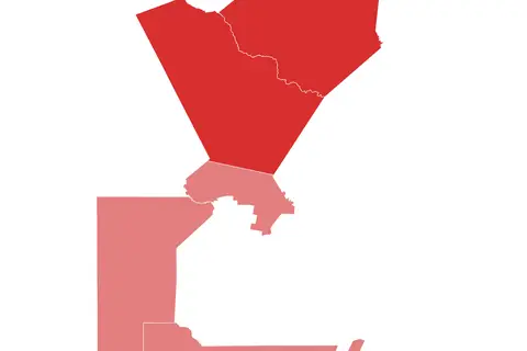 Map: 2022 Texass 34Th Congressional District Special Election Results Map by County