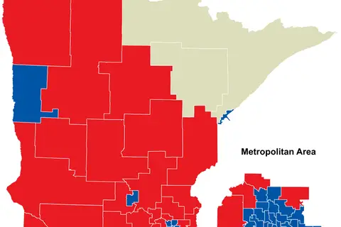 Map: 92Nd Minnesota Senate District Map
