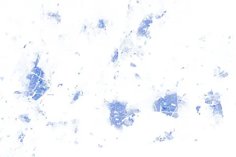 Map: African-Americans in the New York Area: a Fragmented Landscape
