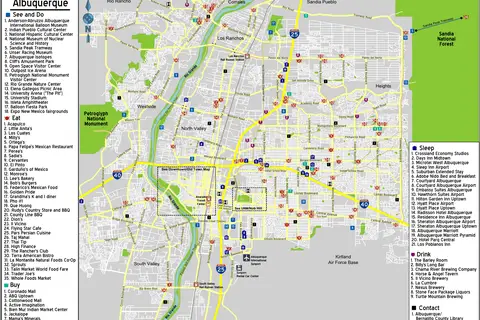 Map: Albuquerque Map