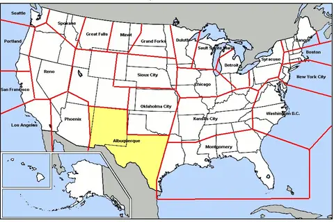 Map: Albuquerqueads Map
