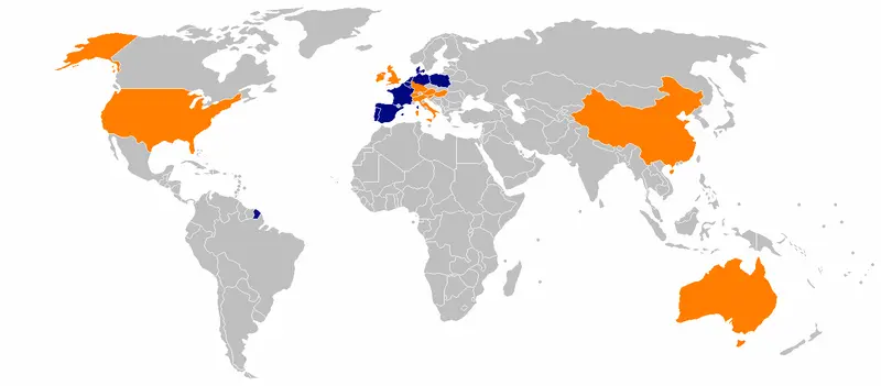 Map: Aldi World Map