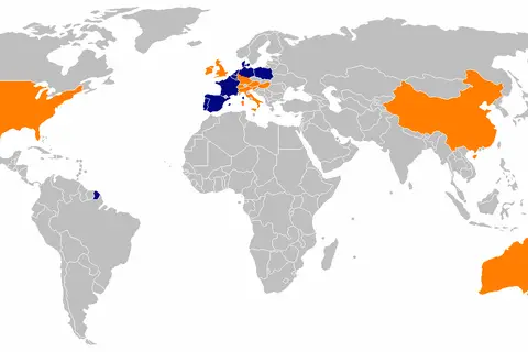 Map: Aldi World Map