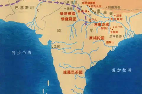 Map: Ancient Indian Map