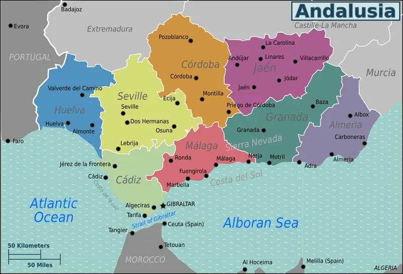 Map: Andalusia Wv Map Png
