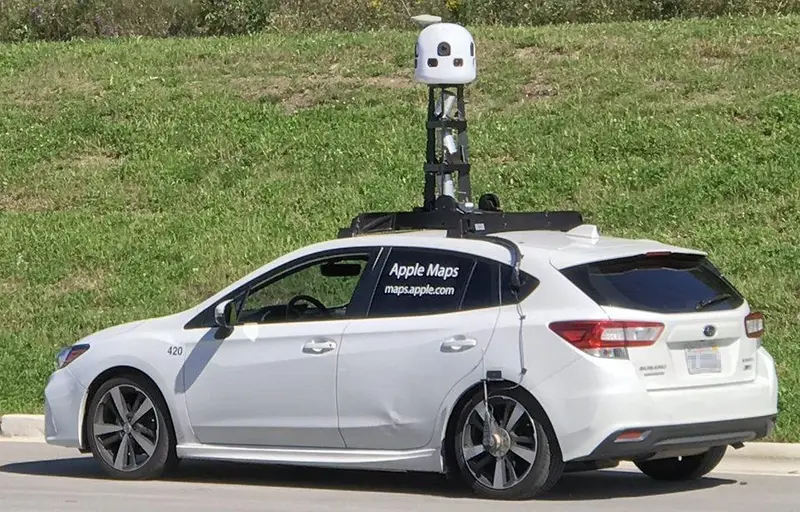 Map: Apple Maps Car 2019