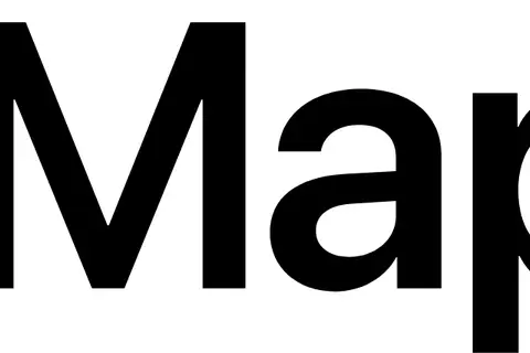 Map: Apple Maps Logo