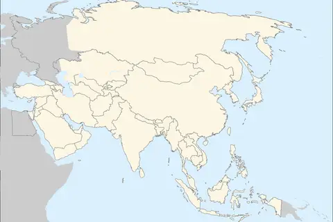 Map: Asiablank Map