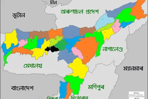 Map: Assam Map