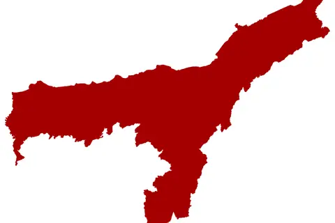 Map: Assam Map for Wlmin