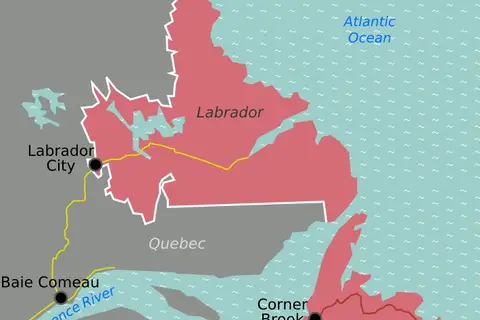 Map: Atlantic Provinces Map