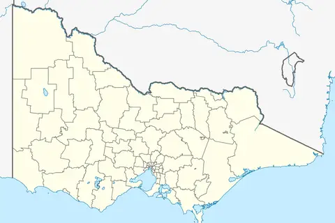 Map: Australia Victoria Location Map