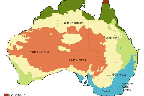 Map: Australiaclimate Map Mjc01 1