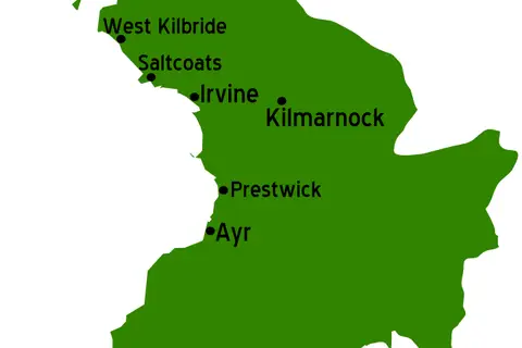 Map: Ayrshire Map