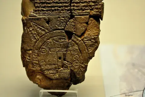 Map: Babylonian Imago Mundi (c. 600 BCE)