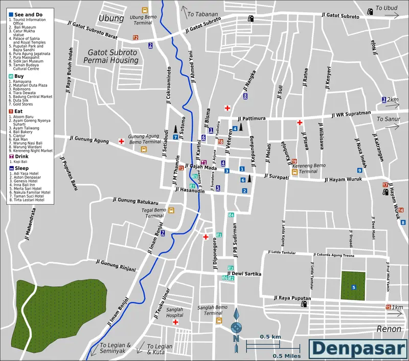 Map: Balidenpasar Map