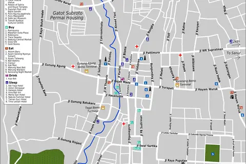 Map: Balidenpasar Map
