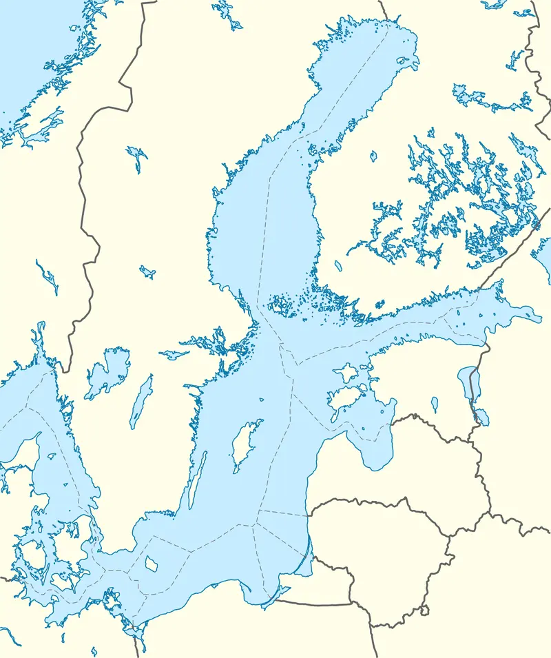 Map: Baltic Sea Location Map