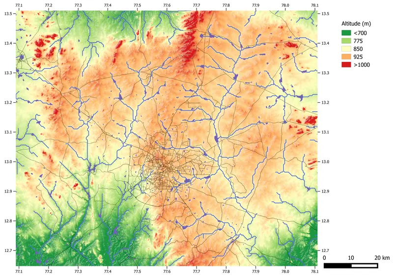 Map: Bangalore Map