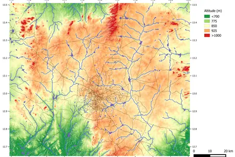 Map: Bangalore Map
