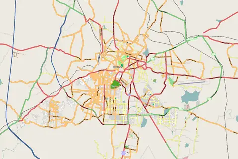 Map: Bangalore Street Map