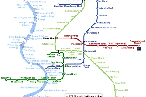 Map: Bangkokpublictransport Map