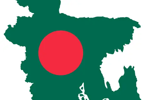 Map: Bangladesh Map Flag