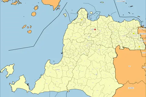 Map: Banten Province Map