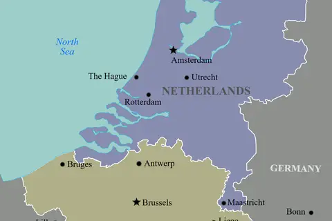Map: Benelux Map