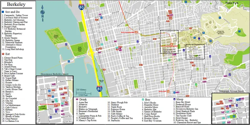 Map: Berkeley Map