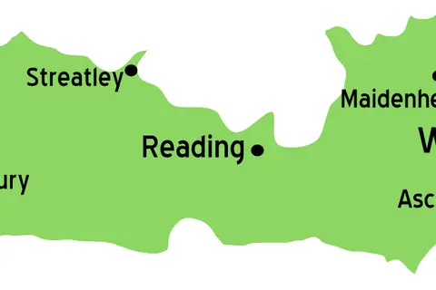 Map: Berkshire Map