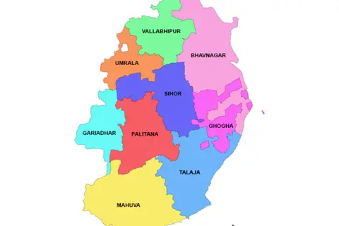 Map: Bhavnagar Gujarat Map