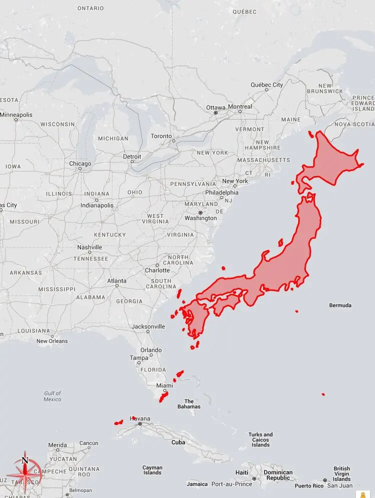 Map: Bigger than I expected