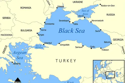 Map: Black Sea Map