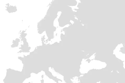 Map: Blank Map Europe