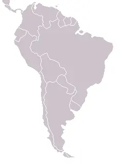 Map: Blank South America Map with Borders