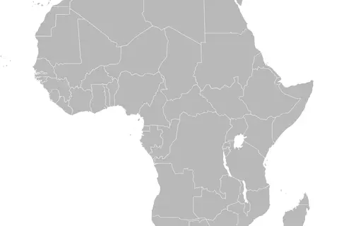 Map: Blankmapafrica
