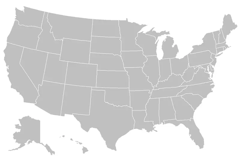 Map: Blankmapusastates