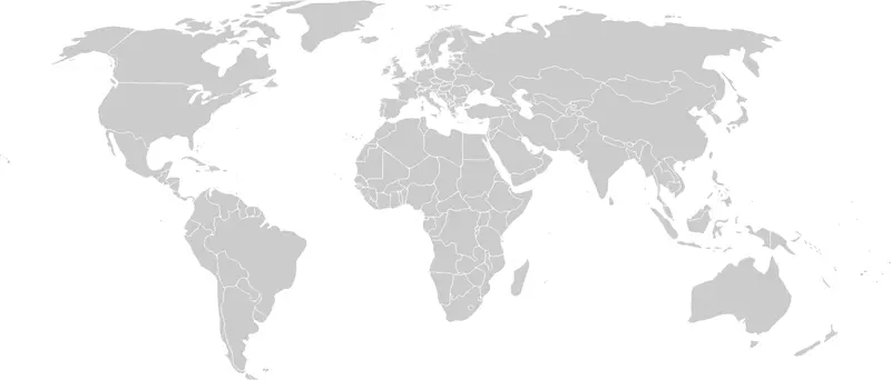 Map: Blankmapworld Gray