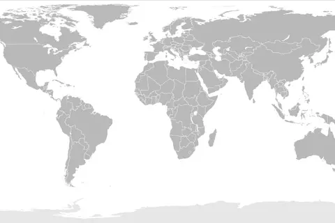 Map: Blankmapworldflattened