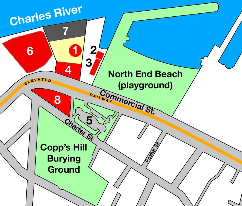 Map: Boston Molasses Detail Map
