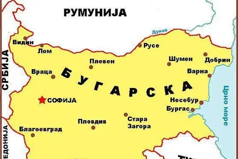 Map: Bugarska Mapa