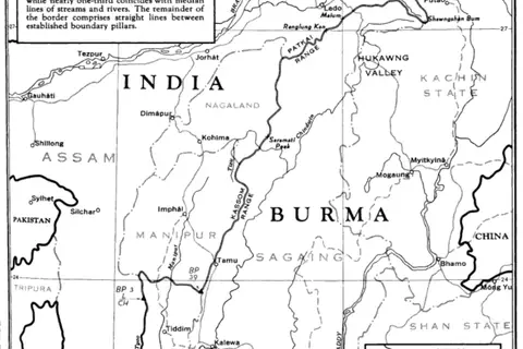 Map: Burma Indian Map