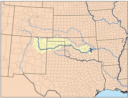 Map: Canadianriver Map