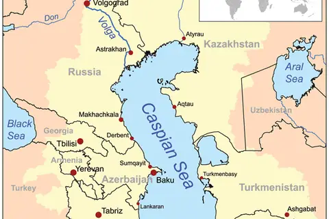 Map: Caspiansea Map